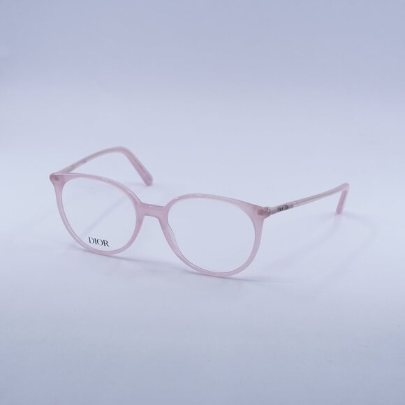 🕶️ New Dior MINI CD O B1I 4000 53mm Eyeglasses - Shiny Light Pink Frame - Picture 1 of 10